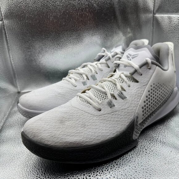 Size 13 Nike Kobe Bryant Mamba Fury White‎ Platinum Gray Mens Shoes CK2087-100 main image 7